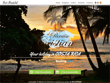 Tablet Screenshot of costaricavacanze.com